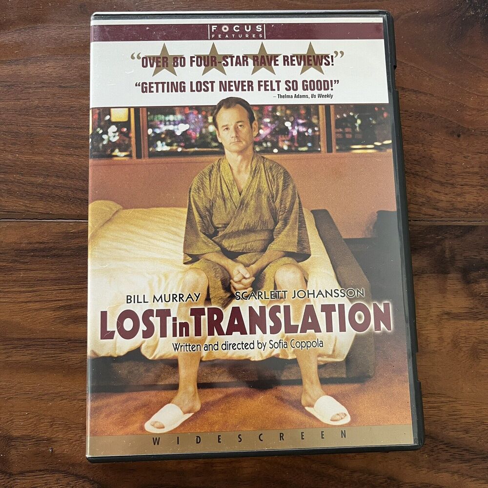 Lost in Translation DVD 2003 Widescreen Universal 23957